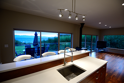 Select units feature full kitchens with gas range and stainless steel appliances
